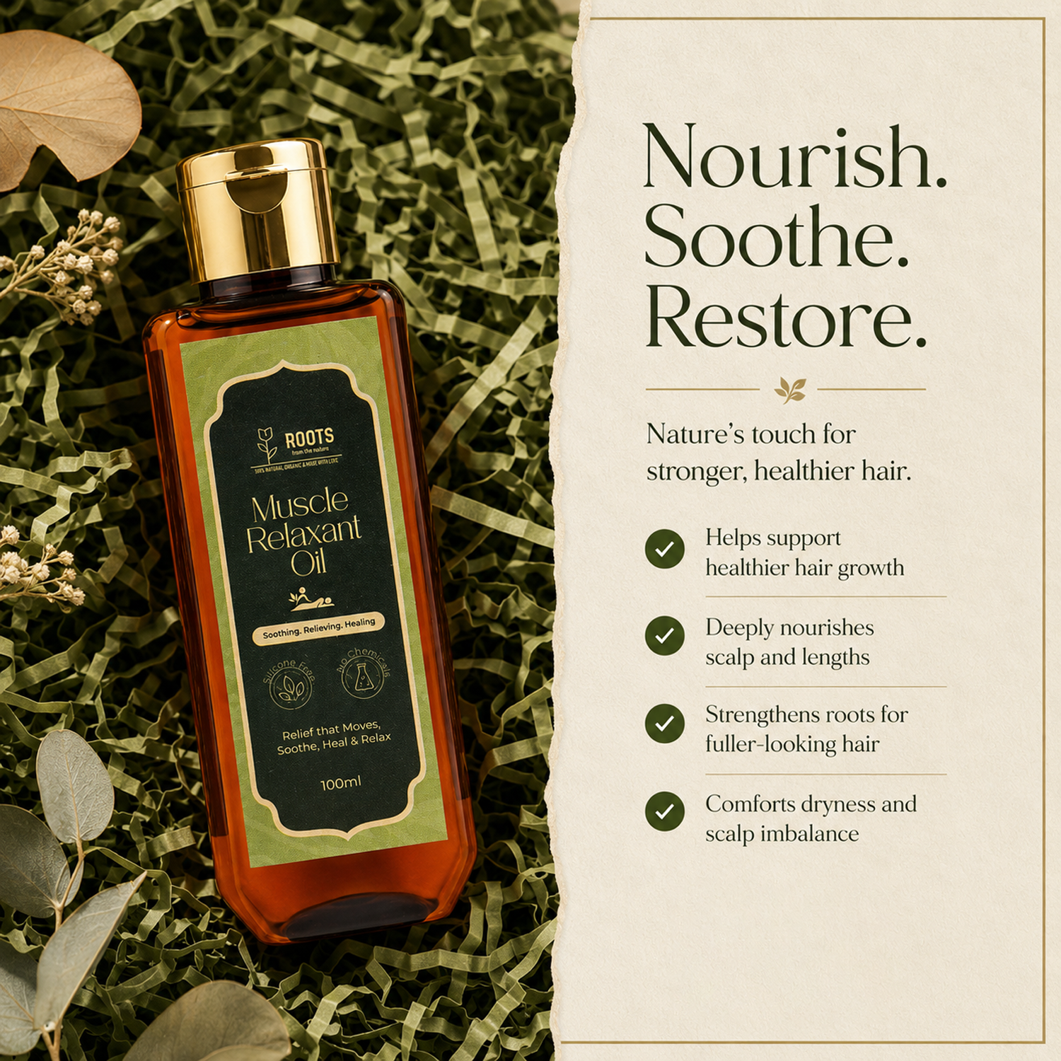 MUSCLE RELAXANT OIL
