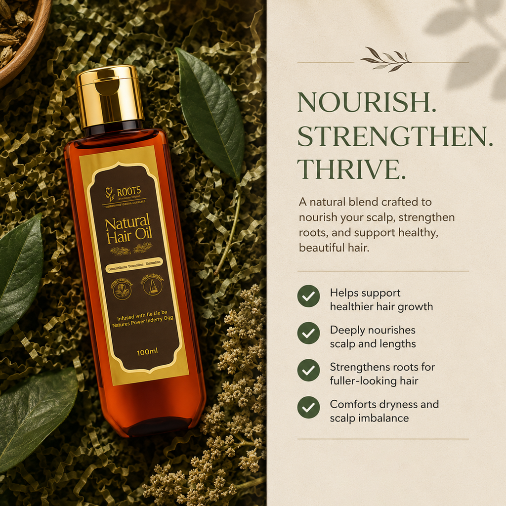 NATURAL HAIR OIL