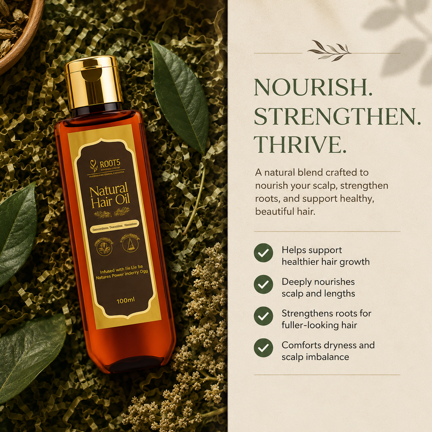 NATURAL HAIR OIL