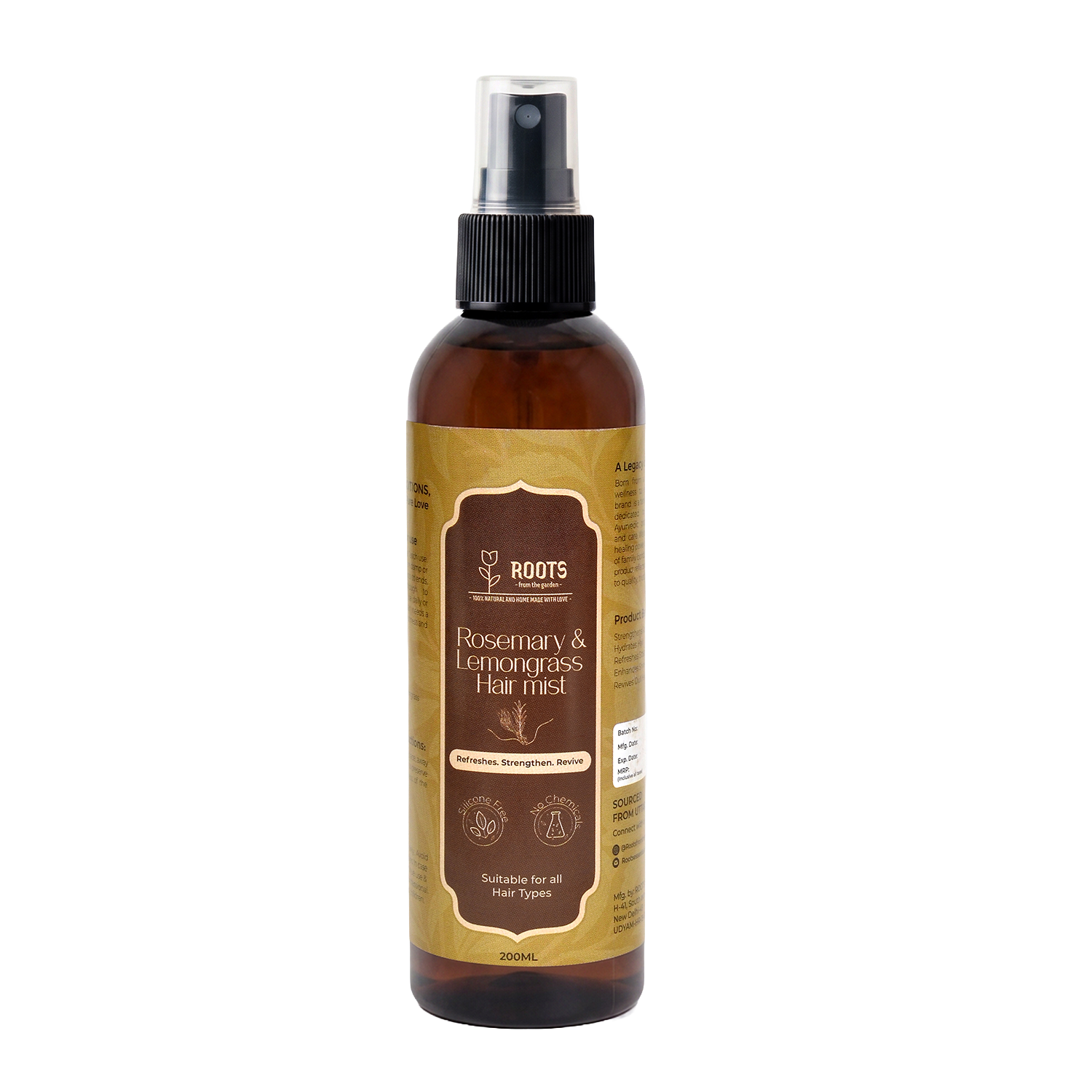 ROSEMARY AND LEMONGRASS HAIR MIST