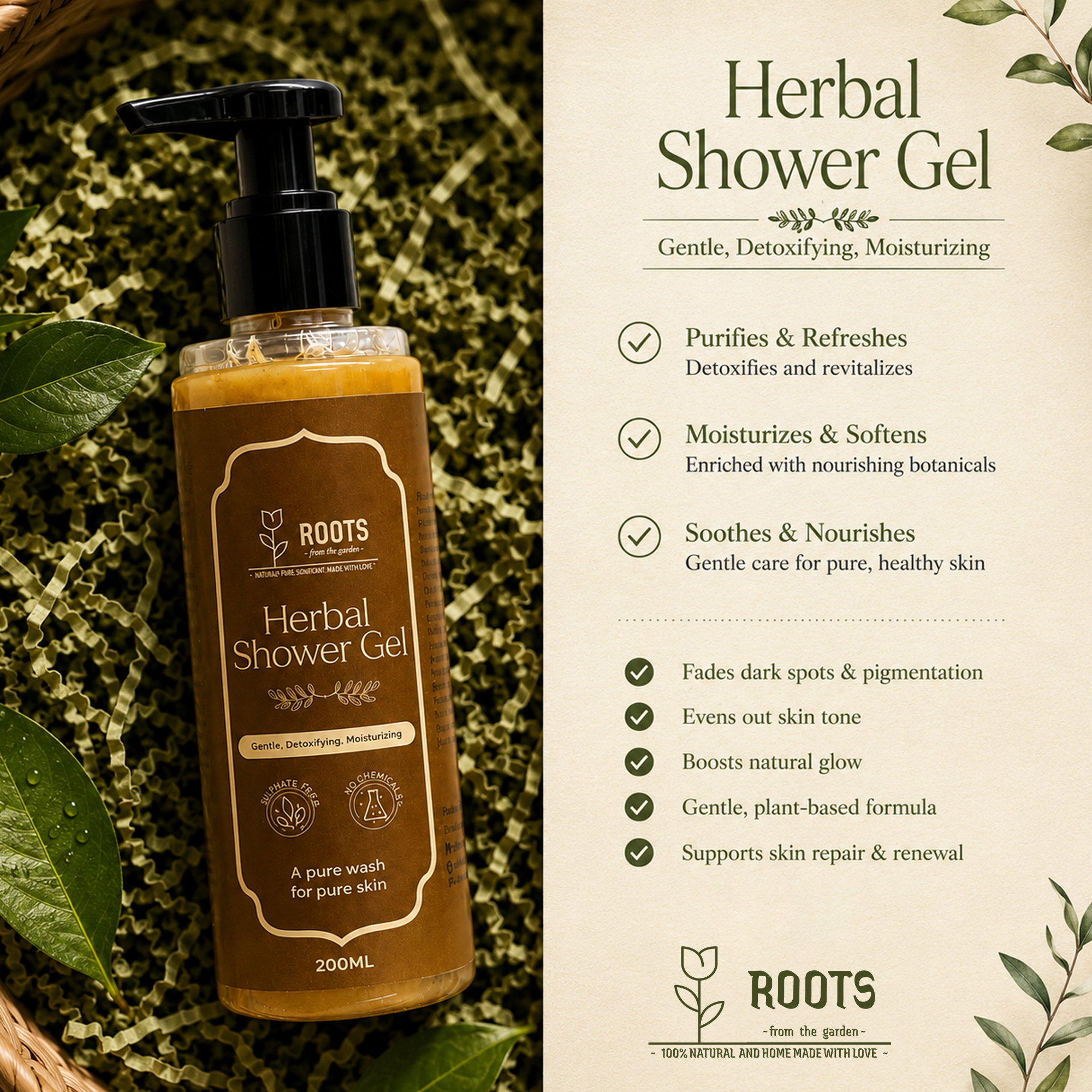 HERBAL SHOWER GEL